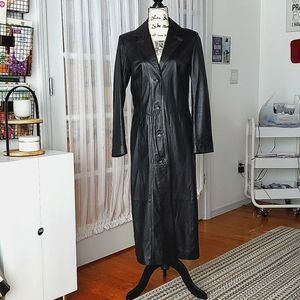 Wilson Leather Trenchcoat